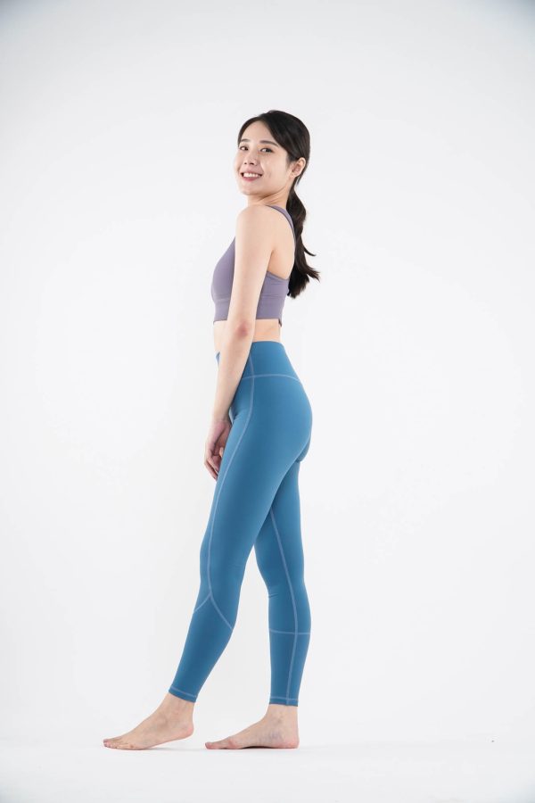 Ariel Tights in Steel Blue - Image 2